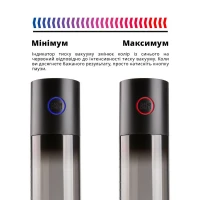 Автоматична вакуумна помпа Otouch MACHO WORK 1, 2 кільця 26 мм та 36 мм, LED-індикатор, до 20 см — Переглянути зображення 5