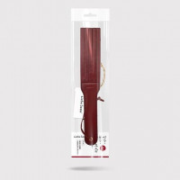 Двусторонний паддл Liebe Seele Wine Red Spanking Paddle, натуральная кожа — Просмотреть изображение 7
