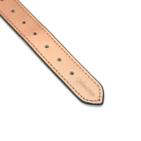 Кляп Liebe Seele Rose Gold Memory Ball Gag, силіконова кулька, діаметр 4,3 см, шкіряний ремінець — Переглянути зображення 8