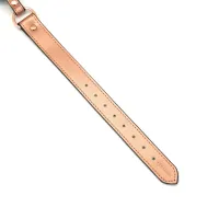 Кляп Liebe Seele Rose Gold Memory Ball Gag, силіконова кулька, діаметр 4,3 см, шкіряний ремінець — Переглянути зображення 7