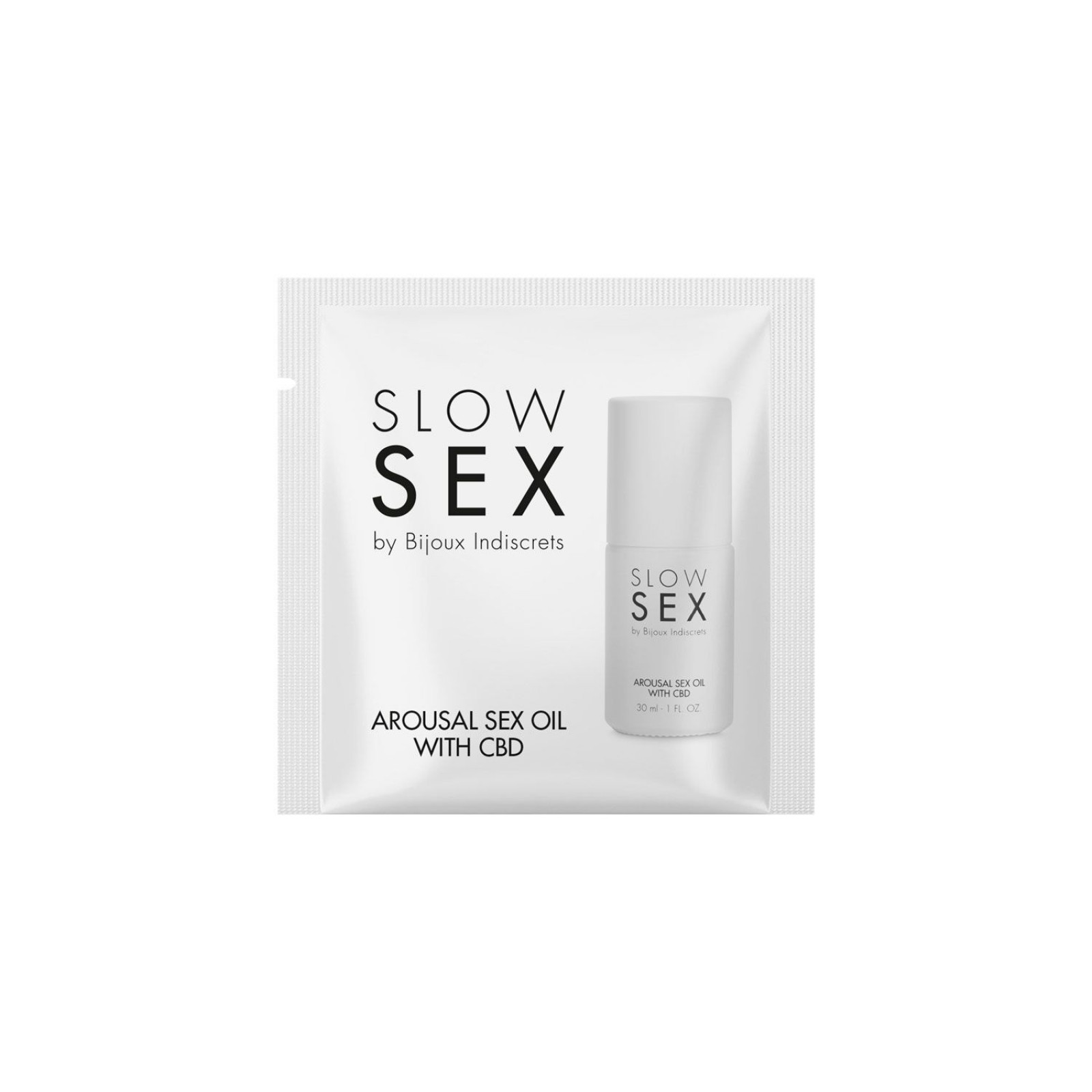 Пробник Bijoux Indiscrets Sachette Arousal Sex Oil With CBD