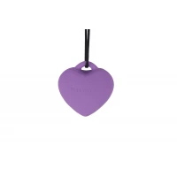 Мінівібратор «Сердечко» FairyGasm PleasureStone violet, 9 режимів, на шнурку — Переглянути зображення 4