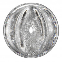 Двусторонний мастурбатор Fleshlight Quickshot Stoya, компактный, сквозной, со слепка вульвы и ануса порнозвезды