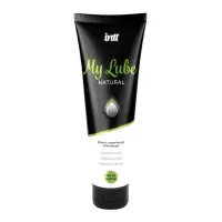 Лубрикант на водній основі Intt My Lube Natural, 100 мл, натуральний склад, без запаху, нелипкий — Просмотреть изображение 1