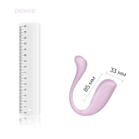 Інтерактивне віброяйце Svakom Phoenix Neo 2 Pastel Lilac, оновлена модель — Переглянути зображення 3