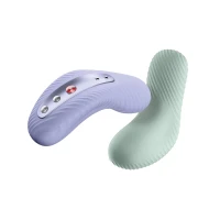 Накладний вібратор Fun Factory LAYA III soft violet, ефект постукування пальцем — Переглянути зображення 6