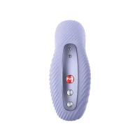 Накладний вібратор Fun Factory LAYA III soft violet, ефект постукування пальцем — Переглянути зображення 3
