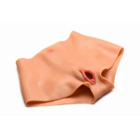 Накладна вагіна Master Series Silicone Vagina + Butt Panties - Medium — Переглянути зображення 1