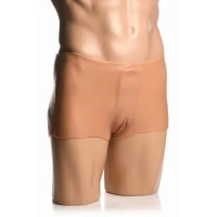 Накладна вагіна Master Series Silicone Vagina + Butt Panties - Medium — Переглянути зображення 5
