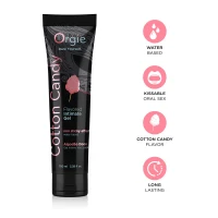 Лубрикант на водній основі Orgie Lube Tube Cotton Candy, 100 мл, зі смаком та ароматом солодкої вати — Переглянути зображення 4