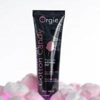 Лубрикант на водній основі Orgie Lube Tube Cotton Candy, 100 мл, зі смаком та ароматом солодкої вати — Переглянути зображення 6