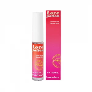 Стимулювальний блиск для губ Love To Love Love Potion - Gloss Sensuel 8 мл