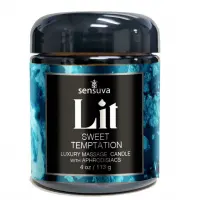 Масажна свічка Sensuva Lit Sweet Temptation Massage Candle 113г — Переглянути зображення 1