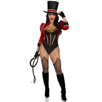 Костюм циркачки Leg Avenue Ravishing Ringmaster Bodysuit XS — Просмотреть изображение 4
