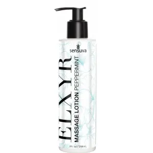 Лосьйон для масажу ніг та ступень Sensuva ELXYR Massage Lotion Peppermint (236 мл)