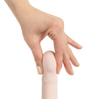 Вибратор-кролик Good Vibes Only - SHAI Thrusting Vibrator Soft Silicone - Pink — Просмотреть изображение 8