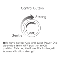 Тонкий вибратор для точки G IROHA koharu SUIREN, плавная регулировка интенсивности, от батарейки — Просмотреть изображение 11