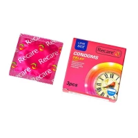 Презервативи Recare Delay Candy Condoms 3 шт, пролонгувальний ефект, цукерковий аромат — Просмотреть изображение 1