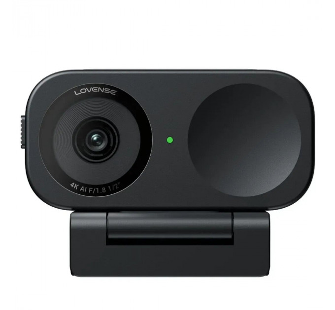 Вебкамера 4К зі штучним інтелектом Lovense WebCam 2, для стриму, активація чайовими