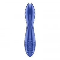 Двосторонній скляний дилдо Satisfyer Dazzling Crystal 2 Blue — Переглянути зображення 4