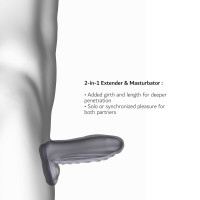 Насадка на член Manwan RYZER MAX - Black Plum — Просмотреть изображение 5