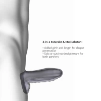 Насадка на член Manwan RYZER MAX - Black Plum — Просмотреть изображение 5