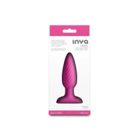 Анальна пробка з вібрацією NS Novelties INYA - Swirl - Pink — Просмотреть изображение 6