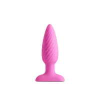 Анальна пробка з вібрацією NS Novelties INYA - Swirl - Pink — Просмотреть изображение 1
