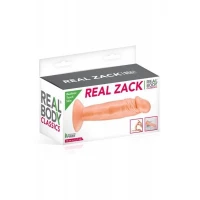 Фалоімітатор Real Body — Real Zack Flesh, TPE, діаметр 3,7 см — Переглянути зображення 3