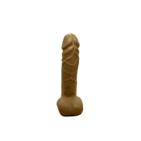 Мило у формі пеніса Чистий Кайф Brown size M, крафтове мило-член, натуральне — Просмотреть изображение 3