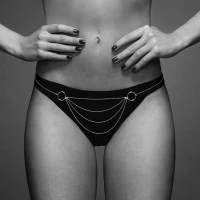 Ланцюжок-трусики Bijoux Indiscrets Magnifique Bikini Chain – Gold, прикраса для тіла — Переглянути зображення 5