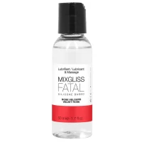 Лубрикант на силіконовій основі MixGliss FATAL - VALVET ROSE (50 мл) з ароматом оксамитової троянди — Переглянути зображення 1