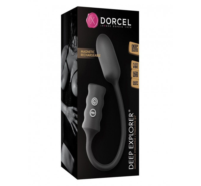 Виброяйце Dorcel Deep Explorer, підходить для вагінальної та анальної стимуляції, потужне