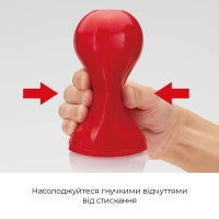 Мастурбатор Tenga Air-Tech Squeeze Regular, стисливий корпус, щільніший вхід — Переглянути зображення 4