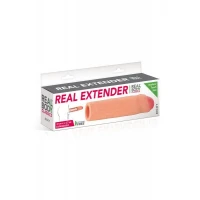 Насадка на член Real Body — Real Extender BIGGY із закритою головкою — Переглянути зображення 3