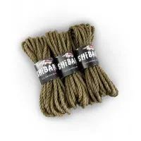 Джутова мотузка для шібарі Feral Feelings Shibari Rope, 8 м сіра — Переглянути зображення 2