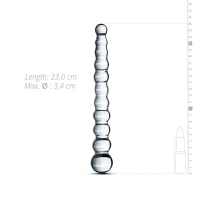 Скляний дилдо у вигляді намистин Gildo Glass Dildo No. 20 — Просмотреть изображение 4