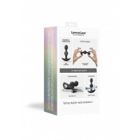 Анальный стимулятор, гибкий с вибрацией Love To Love TWINNY BUD Black