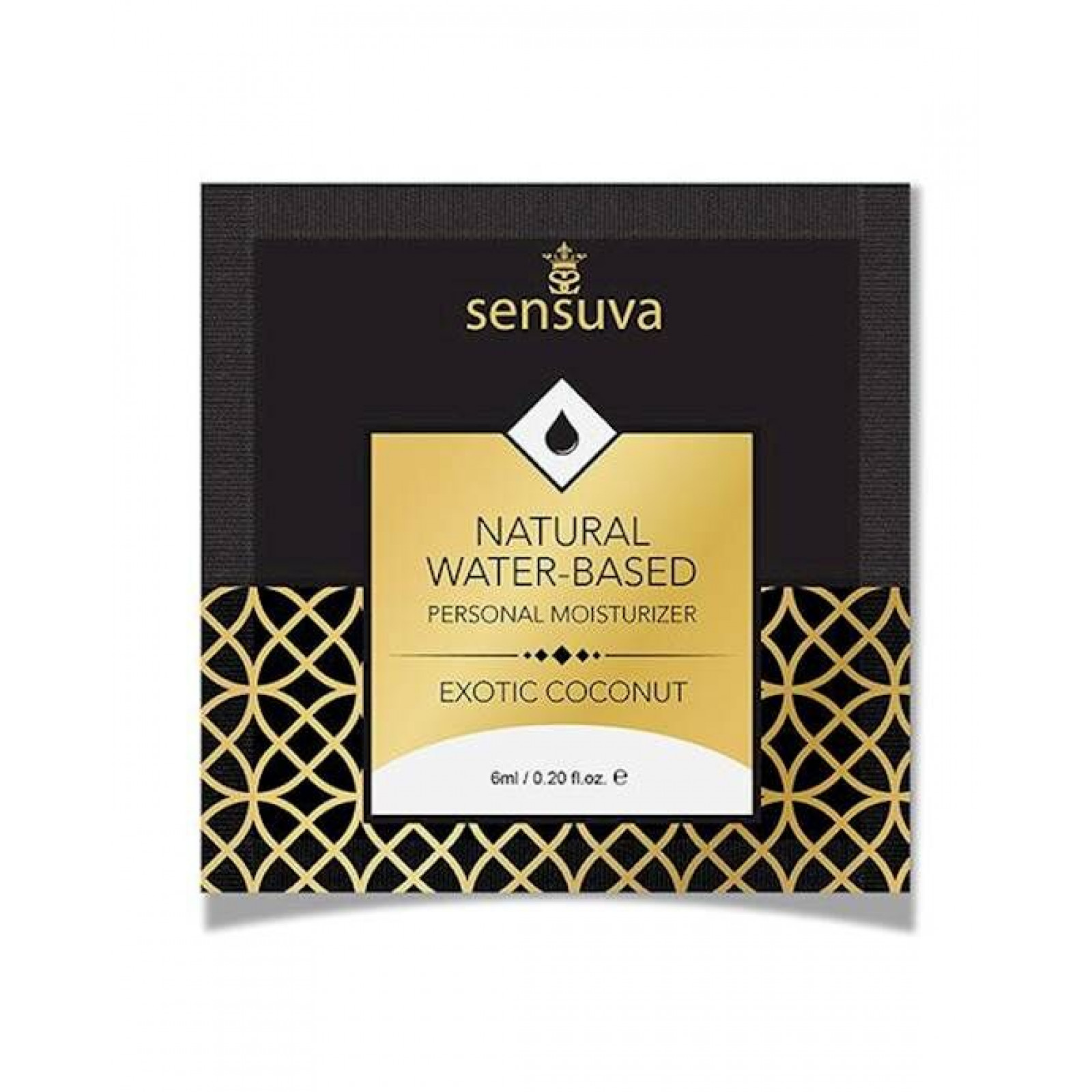 Пробник Sensuva – Natural Water-Based Exotic Coconut (6 мл)