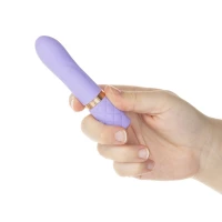 Розкішний вібратор Pillow Talk Flirty Purple Special Edition, Сваровскі, пов’язка на очі+гра — Переглянути зображення 7
