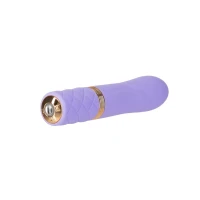 Розкішний вібратор Pillow Talk Flirty Purple Special Edition, Сваровскі, пов’язка на очі+гра — Переглянути зображення 2