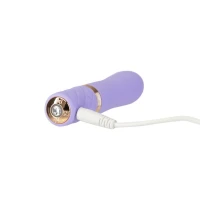 Розкішний вібратор Pillow Talk Flirty Purple Special Edition, Сваровскі, пов’язка на очі+гра — Переглянути зображення 4