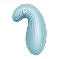 Вібратор Satisfyer Dipping Delight Light Blue, 2 мотори, гнучкий кінчик — Просмотреть изображение 4