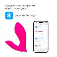 Смарт-вибратор в трусики Lovense Flexer, манящее движение + вибрация, стимуляция клитора и точки G