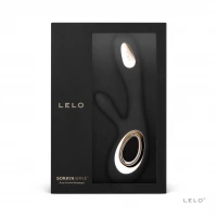 Вібратор-кролик LELO Soraya Wave Black, манливі рухи стовбура — Переглянути зображення 14