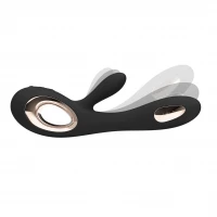 Вібратор-кролик LELO Soraya Wave Black, манливі рухи стовбура — Переглянути зображення 10
