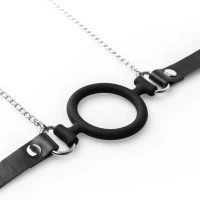 Затискачі з кляпом для сосків  Bedroom Fantasies: Nipple Clamps &amp; Silicone Gag Ring — Переглянути зображення 4