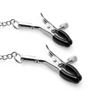 Затискачі з кляпом для сосків  Bedroom Fantasies: Nipple Clamps &amp; Silicone Gag Ring — Переглянути зображення 5