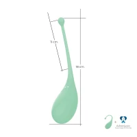 Смарт-віброяйце Adrien Lastic Palpitation Mint з глибокою вібрацією — Просмотреть изображение 4