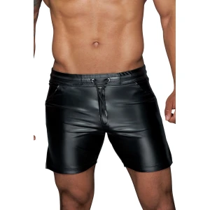 Чоловічі шорти з мокрим ефектом Noir Handmade H061 Powerwetlook shorts, XXL